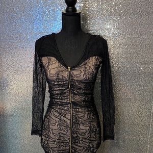 DROP PRICE SALE ‼️2 for 1 Charlotte Russe Dresses M Black & Nude